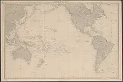 Carte nautique américaine de 1859
