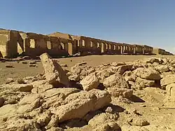 Autre site abandonné lié à l'exploitation du nitrate à Puelma.