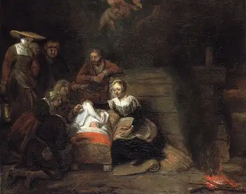 Adoration des bergers, 1647,musée de Dordrecht.