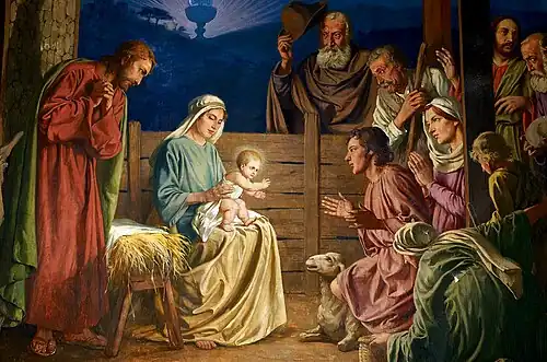 L'Adoration des bergers, 1924