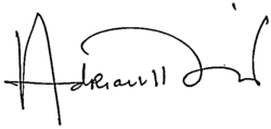 signature d'Adriaan van Dis