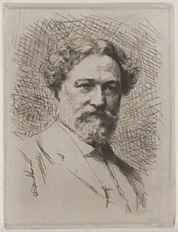 Portrait de Monsieur Terme, 1877 (Eau-forte ; Inv. Delchevalerie no&nbsp;87 ; 17,9&nbsp;×&nbsp;14,3&nbsp;cm), Minneapolis, Minneapolis Institute of Art