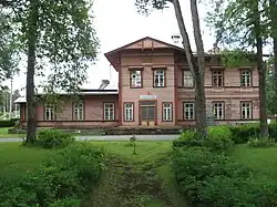 Bâtiment principal de la gare de Aegviidu.