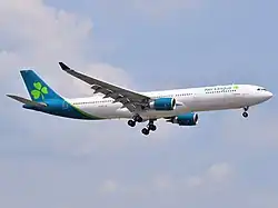 Un A330 à l'approche de New-York Newark-Liberty(EWR)