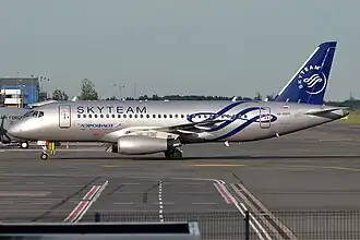 Sukhoi Superjet 100-95B Aeroflot