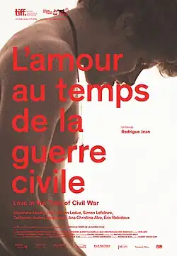 Description de l'image Affiche 9 L’Amour au temps de la guerre civile Fr.jpg.