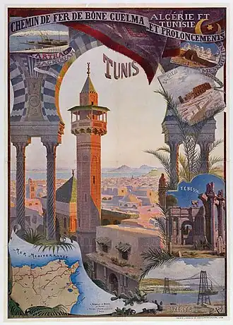 illustration de Compagnie des chemins de fer Bône-Guelma