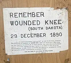 Affiche non datée à Millau appelant à se souvenir