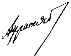 signature d'Afrasiyab Badalbeyli