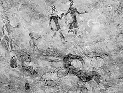 Peinture néolithique, Tassili-N'-Ajjer (Plateau  de Chasms)