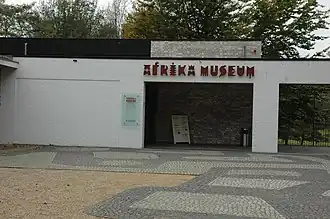 Africa Museum, l'entrée principale
