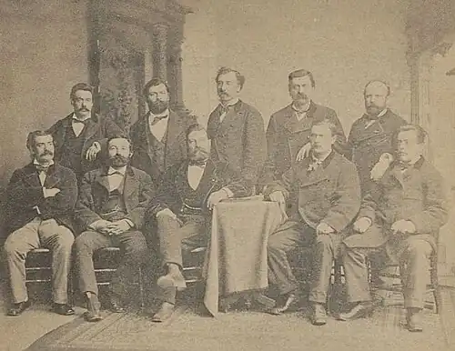 Agents du Service de la Sûreté (1876).