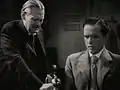 Avec Lionel Barrymore, dans Impétueuse Jeunesse (1935)