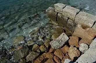 Fortification sur le golfe de Corinthe.