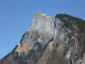 Vue de l'aiguille de Criou.