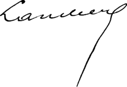 signature d'Aimé Lambert