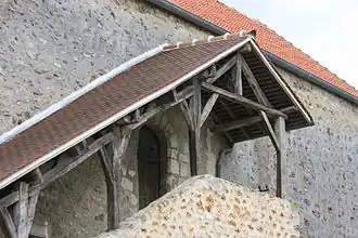 Détail de l'escalier.