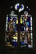 Vitrail de la Visitation.