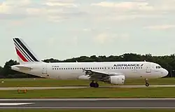 A319-100 Air France.