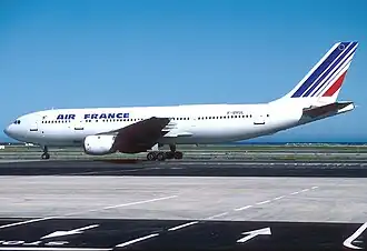 Un Airbus A300 d'Air France, similaire à celui impliqué dans l'accident.