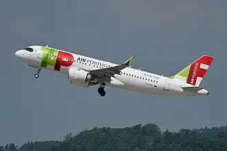 CS-TVI, l'Airbus A320-251N de TAP Air Portugal impliqué, ici photographié en mai 2022, quatre moi avant l'accident.