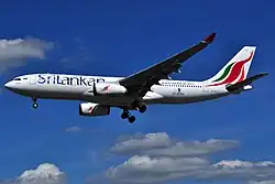 SriLankan Airlines A330-200.