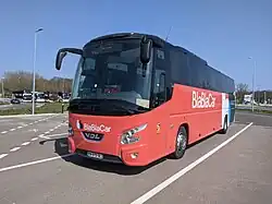 BlaBlaCar Bus sur l'aire de Venoy&nbsp;- Chablis (A6).