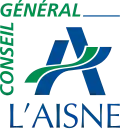 Logo de l'Aisne (conseil général) de 2003 à 2015.