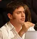 ArgentineAxel Kicillof, ministre de l'Économie