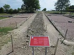 Quartier d'habitation et d'artisanat.