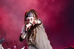 Al Jourgensen avec Ministry au Hellfest en juin 2017