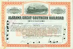 illustration de Alabama Great Southern Railroad
