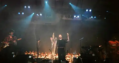 Au FIL 1995 avec le chœur gallois Cor y Brythoniaid