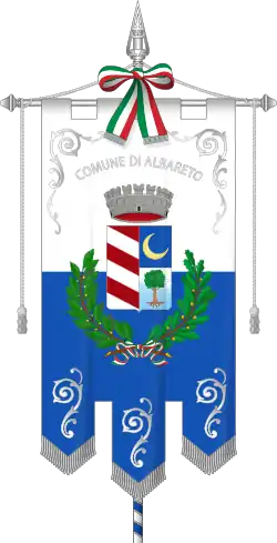 Drapeau de Albareto