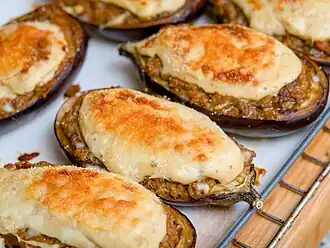 Image illustrative de l’article Aubergine farcie à la grecque