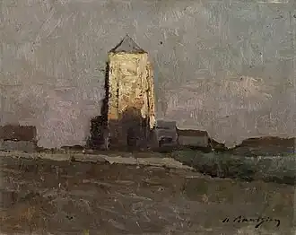 L'Église de Mariakerke (Ostende), 1892Musée des Beaux-Arts de Gand