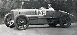 Albert Divovainqueur 1926sur Sunbeam-Talbot 4L.