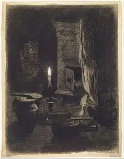 Nature morte à la chandelle (vers 1867-1870), Los Angeles, Getty Center.