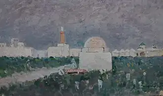 Salé, huile sur papier