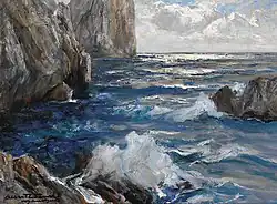 Albert Wenk : Faraglioni di Capri (sans date)