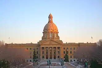 Édifice de l'Assemblée législative de l'Alberta (Edmonton).