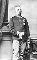 Archiduc Albert de Teschen (1817-1895)colonel-général à perpétuité du 9e dragons