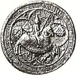 signature d'Albert III de Saxe-Wittemberg