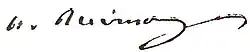 signature de Henryk Rzewuski