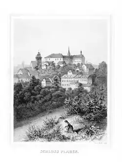 Château de Plauen (1859).