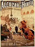 Affiche pour l'Alcazar d'hiver (1882).