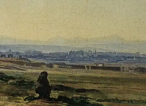 Vue de l'aqueduc de Claude.