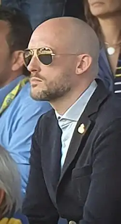 Portrait d'un homme.