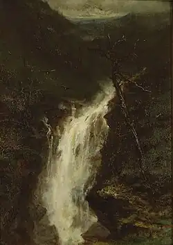 Chute d'eau en Norvège (1871), Musée de Dordrecht.