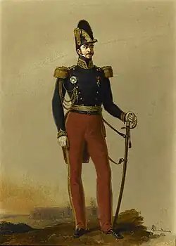 Le Général-baron Gaspard Gourgaud, musée napoléonien de l'île d'Aix.
